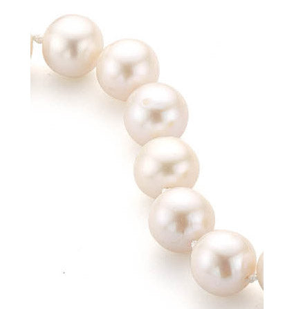 Perlen Kette mit Knoten Haken Verschluss