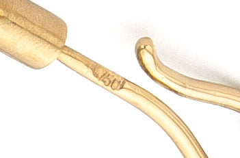 Perlen Kette mit Knoten Haken Verschluss