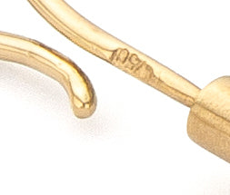 Perlen Kette mit Knoten Haken Verschluss