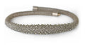 Tube Halskette in Weiß Gold mit Diamanten
